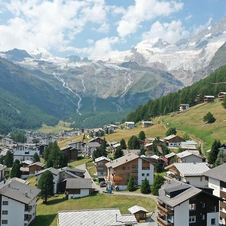 Mountain Retreat Studio: Idyllische Ferienwohnung In Saas Fee Exterior foto