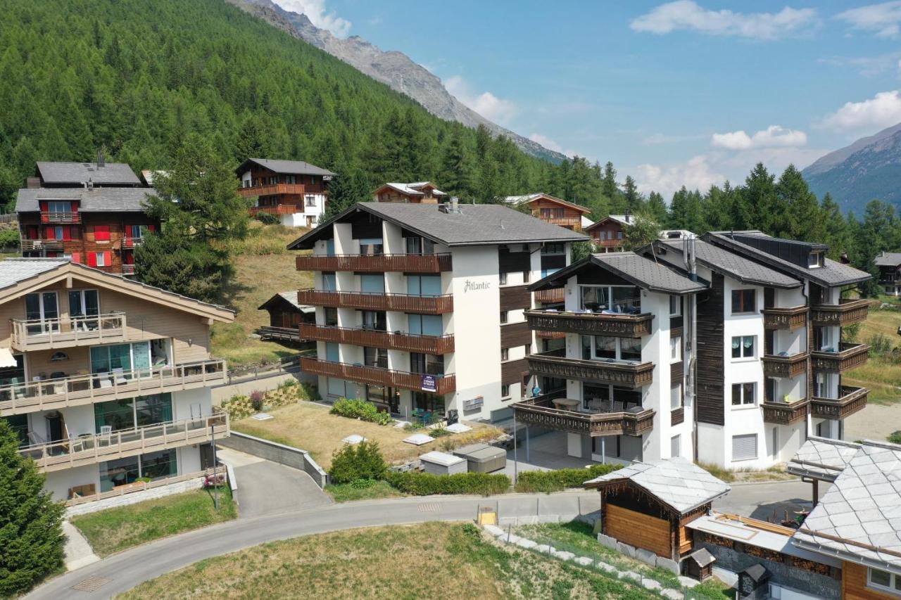 Mountain Retreat Studio: Idyllische Ferienwohnung In Saas Fee Exterior foto